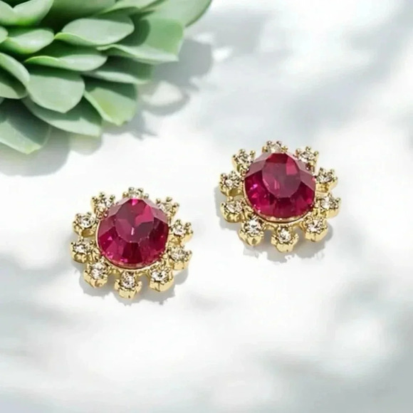 🆕J. Crew Oval Jem Earrings - Picture 3 of 13